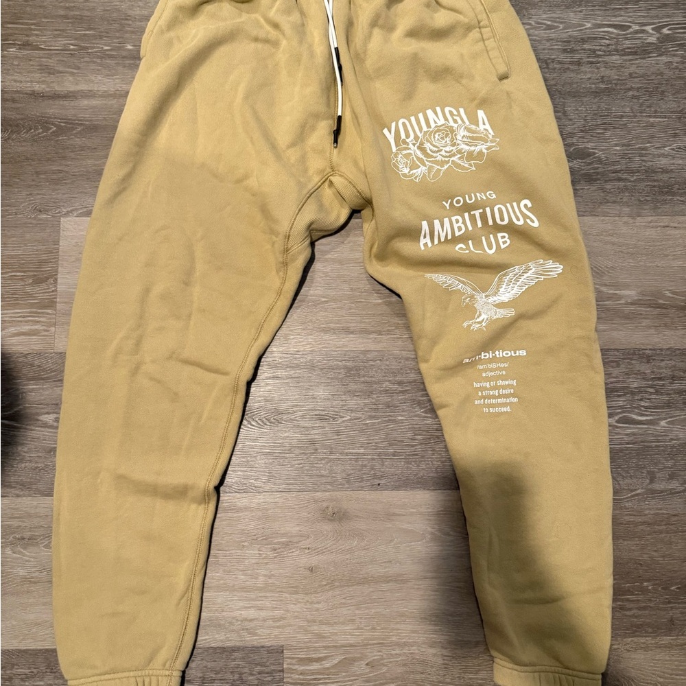YoungLA Tan Joggers